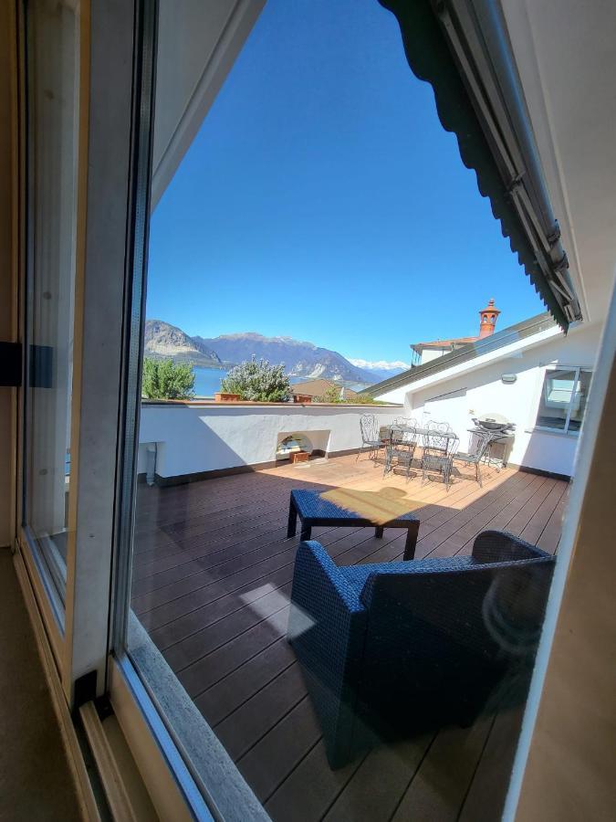 Ferienwohnung Attico Dei Castelli Verbania Exterior foto